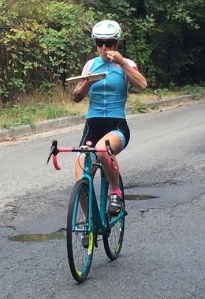 i did not almost crash while doing this!